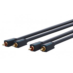C&acirc;ble RCA, st&eacute;r&eacute;o 2 m