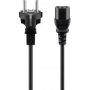 C&acirc;ble de raccordement pour appareils froids, 5 m, noir