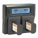JUPIO Chargeur Duo d&eacute;di&eacute; Panasonic DMW-BLK22