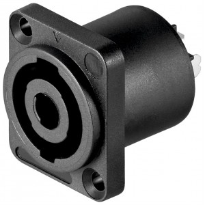 Connecteur int&eacute;gr&eacute; de haut-parleur PA