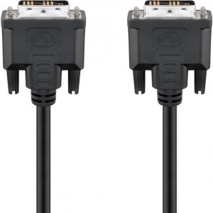 C&acirc;ble DVI-D Single Link Full HD, nickel&eacute;