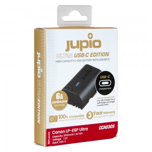 JUPIO Canon LP-E6P *ULTRA C* 6A