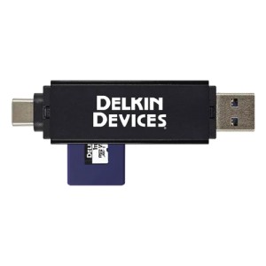 DELKIN USB 3.1 Type A/C SD & microSD	
