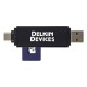 DELKIN USB 3.1 Type A/C SD & microSD	